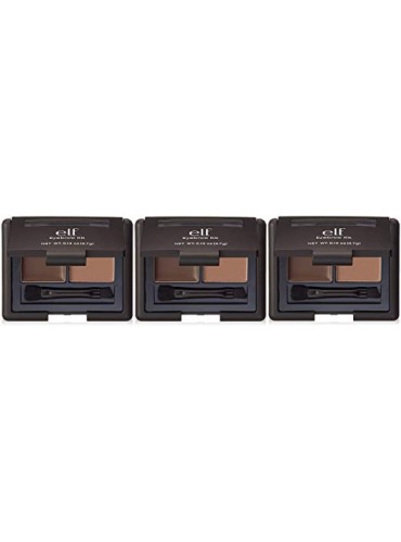 e.l.f. Eyebrow Kit, Medium (Packaging May Vary), 3 Pack
