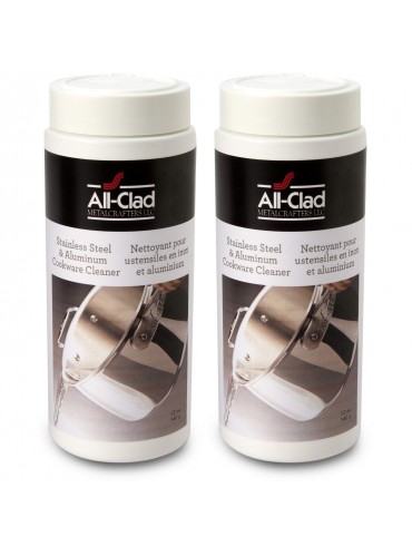 All-Clad 00942 Cookware Cleaner and Polish, 12-Ounce (12 Ounce - 2 Bottles)