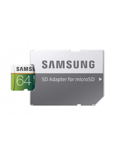 Samsung 64GB 100MB/s (U3) MicroSD EVO Select Memory Card with Adapter (MB-ME64GA/AM)