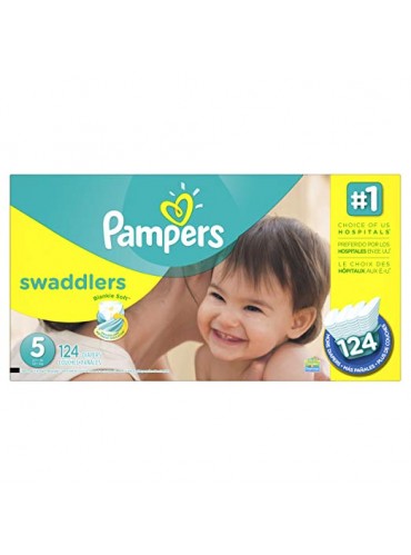 Pampers Swadlers size 5
