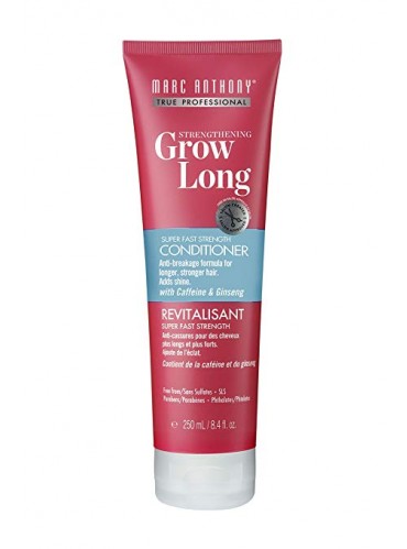 Marc Anthony Strengthening Grow Long Super Fast Strength Conditioner 8.4 Ounce Tube, Sulfate Free, Caffeine and Ginseng Infused Conditioner