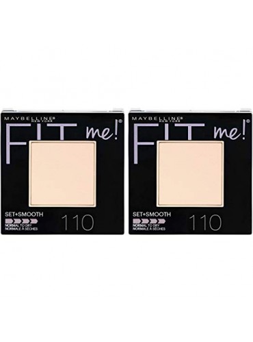Maybelline New York Fit Me Matte + Poreless Pressed Face Powder Makeup, Porcelain, 0.6 Ounce