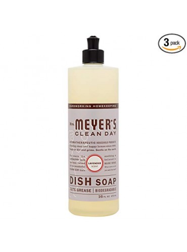 Mrs. Meyer's Clean Day Dish Soap, Lavender, 16 fl oz