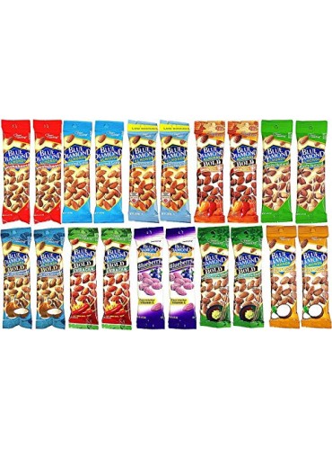 Blue Diamond Almonds Variety Pack (1.5 Ounce Bags) (20 Pack)
