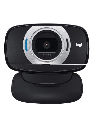 Logitech HD Laptop Webcam C615 with Fold-and-Go Design, 360-Degree Swivel, 1080p Camera