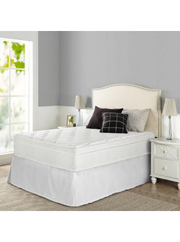 Night Therapy iCoil 13" Deluxe Euro Box Top Spring Mattress- King