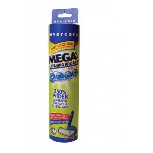 Easy! Evercare Mega Cleaning Roller Refill, 50 Sheets1.0 ea(1pk)