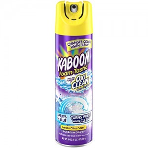  Kaboom Foam-Tastic Bathroom Cleaner with Oxiclean, Citrus, 19 Ounce