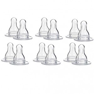 Dr. Brown's 12 Pack Natural Flow Level-2 Standard Nipple
