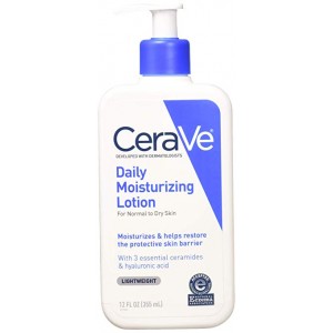 CeraVe 301871246482 Moisturizing Lotion sIWmEE, 12 Ounce (Pack of 2), White