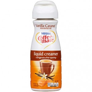 Coffee Mate Vanilla Caramel Liquid Coffee Creamer, 6 Count