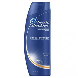 Head and Shoulders Clinical Strength Dandruff and Seborrheic Dermatitis Shamp (Pack of 2)