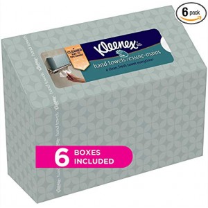 Kleenex Hand Towels, 60 Count per Box, Pack of 6