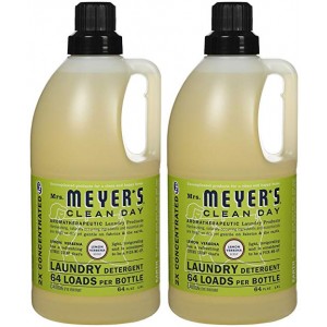 Mrs. Meyer's Clean Day Laundry Detergent, Lemon Verbena, 64 oz, 64 loads-2 pk