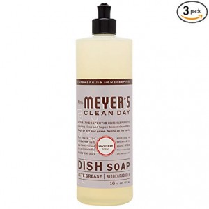 Mrs. Meyer's Clean Day Dish Soap, Lavender, 16 fl oz