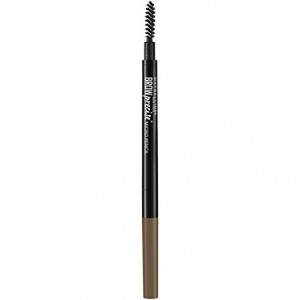 Maybelline Brow Precise Micro Eyebrow Pencil Makeup, Medium Brown, 0.002 oz.