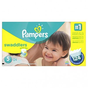 Pampers Swadlers size 5