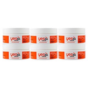 Yes To Carrots Nourishing Super Rich Body Butter, 6 Ounce (Pack of 6)