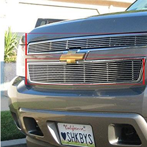 2007-2013 CHEVY AVALANCHE UPPER BILLET GRILLE (2 Pieces)